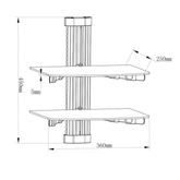Skilltech DVD/Receiver Shelf SH-02D